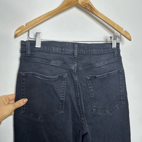 Reformation Harper High Rise Skinny Jeans 16576 BLACK stretch womens size 30 - Picture 5 of 10